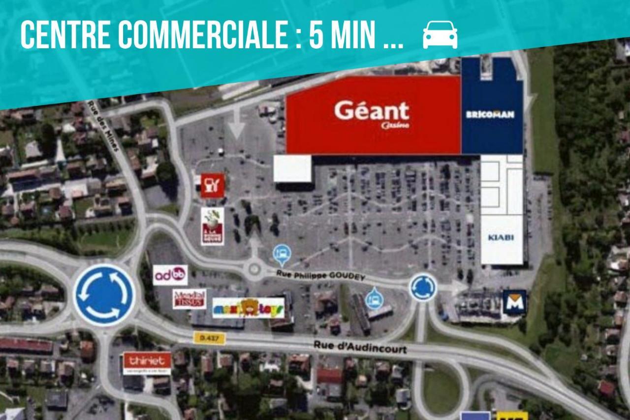 Le 101-Gregimmo-Appart'Hotel Audincourt Kültér fotó